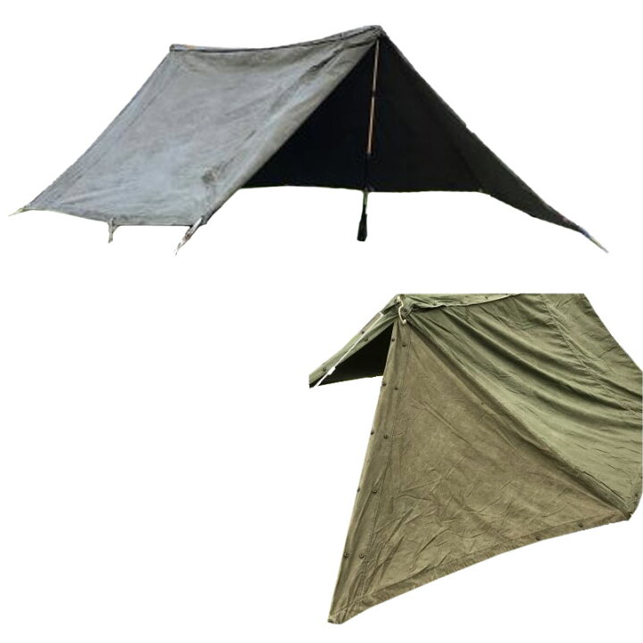 楽天市場】MILITARY ミリタリー U.S.A アメリカ軍 パップテントシート  
