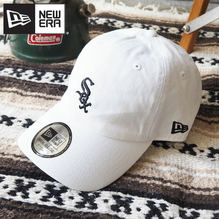 楽天市場 New Era ニューエラ キャップ メンズ レディース Casual Classic Chiwhi 帽子 ぼうし ローキャップ Cap フリーサイズ Osfm ハット Sox ホワイトソックス ベースボール ストラップバック サイズ調節可能 白 ホワイト ソックス Headfootmixism