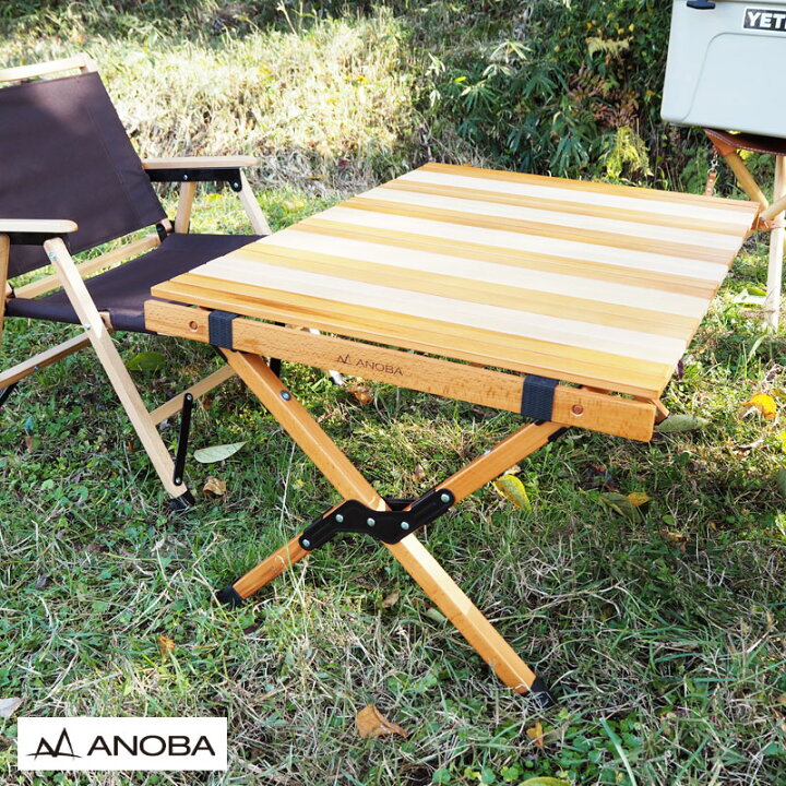 楽天市場】ANOBA アノバ ロールトップ テーブル ウッド ロールトップ 