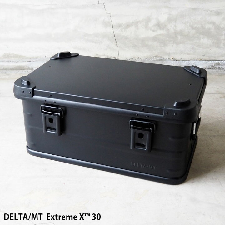楽天市場】DELTA/MT コンテナ Extreme X 30 アルミコンテナ SB-E30BK 