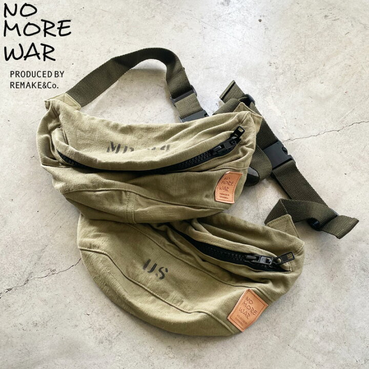 楽天市場】NO MORE WAR ノーモアウォー バッグ MILITARY キャンバス 