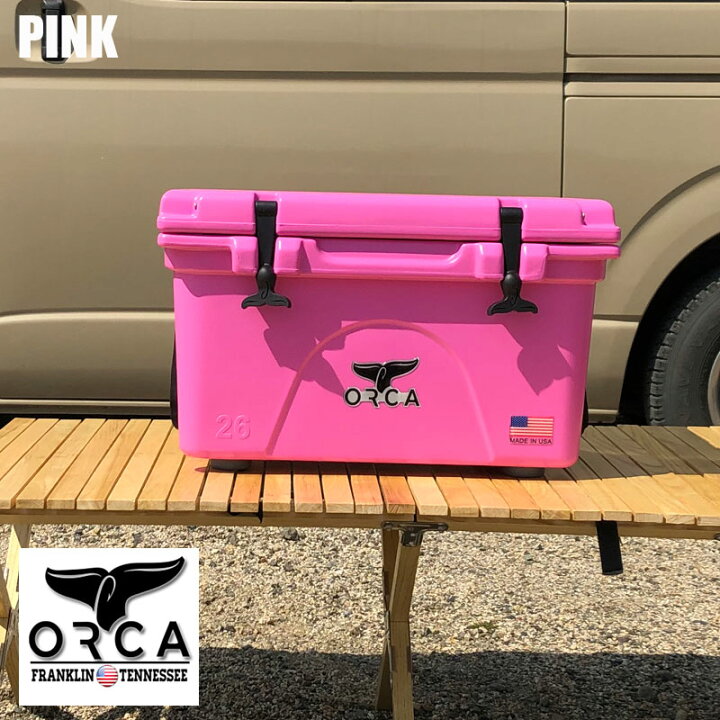 オルカ ORCA 止め クーラボックス ピンク