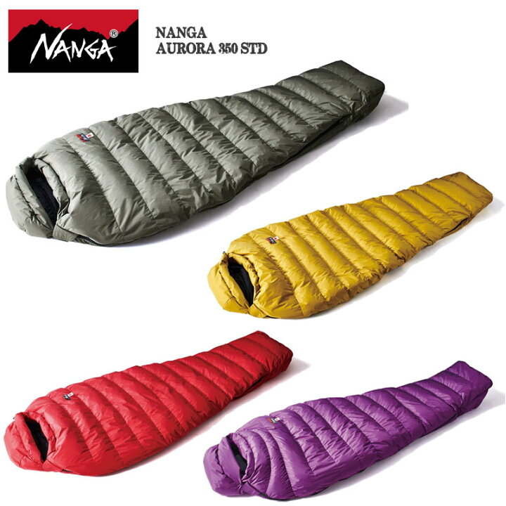 楽天市場】NANGA ナンガ シュラフ オーロラ 寝袋 AURORA 350 STD N13T  