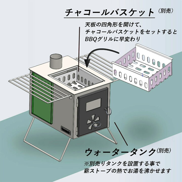 楽天市場】Mt.SUMI マウントスミ 薪ストーブ Locomo ロコモ 薪 