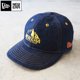 NEWERA ニューエラ キャップ OD RC950 ウォッシュデニム 14110006 メンズ レディース ぼうし 帽子 デニムキャップ サイズ調節可能 刺繍 ストリート ハット アウトドア キャンプ newera