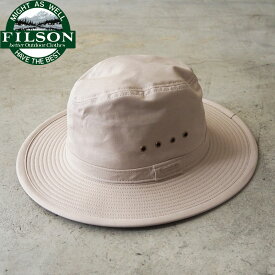 FILSON フィルソン ハット サマー パッカーハット SUMMER PACKER HAT 38878-170 メンズ 帽子 ぼうし キャップ アウトドア フィッシング キャンプ アメカジ ワーク ベージュ