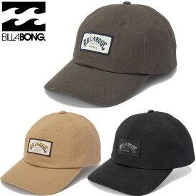 BILLABONG ビラボン キャップ BD012921 メンズ TWILL CAP 帽子 ぼうし ツイルキャップ サイズ調節可能 コットン レディース ユニセックス フリーサイズ ストリートサーフ アメカジ