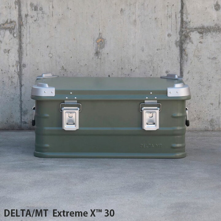 楽天市場】DELTA/MT コンテナ Extreme X 30 アルミコンテナ SB-E30G 