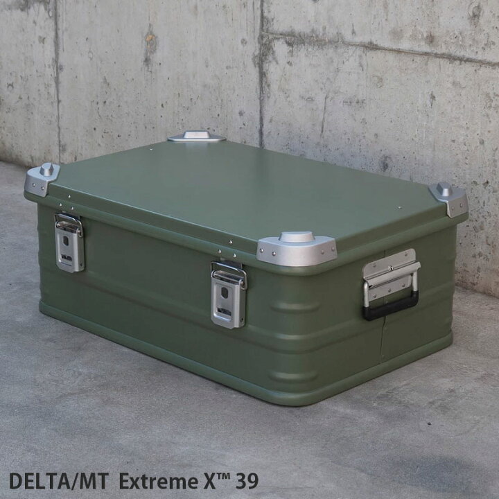 楽天市場】DELTA/MT コンテナ Extreme X 39 アルミコンテナ SB-E39G 