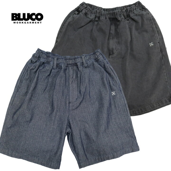 楽天市場】BLUCO ブルコ 12ozデニムイージーワークショーツ ショート