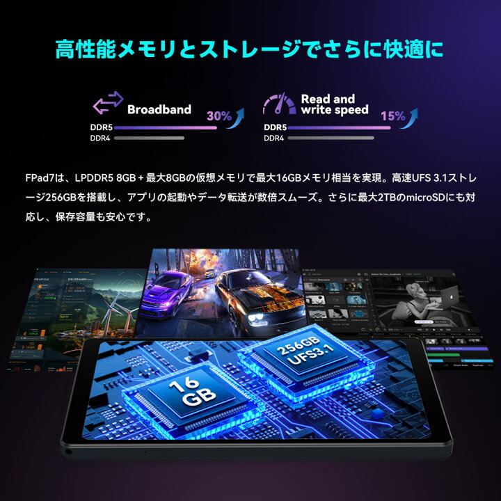 楽天市場】「クーポンで26999円+レビューで特典」 8インチ タブレット 