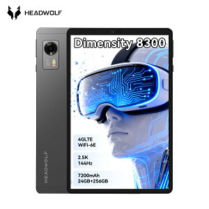 �u�N�[�|����48999�~+�R���g���[���[���T+4G�S�o���h�Ή��vHeadwolf Titan1 �^�u���b�g 8.8�C���` MTK8300 Wi-Fi6E 4GLTE GPS sim�t���[ 144Hz Android 24GB+256GB+2TB WidevineL1 2560×1600 6���W���C�� ���Z���T�[ LPDDR5X UF