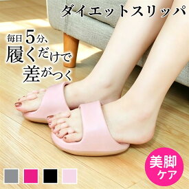 ＼5%OFF=1786円X当日発送／ ダイエット スリッパ 5本指スリッパ ダイエットスリッパ 体幹スリッパ 履く だけ かかと無し オープントゥ 5本指 ショートタイプ コンパクト 健康維持 姿勢改善 美脚効果 送料無料 サプライズギフト