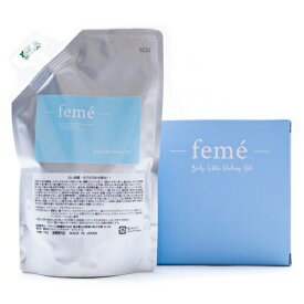 ※ゆうパケット送料無料※ 『【医薬部外品】 feme Body white peeling gel ボディー ホワイト ピーリング ジェル　380g』