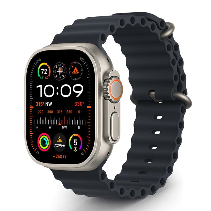 楽天市場】Apple Watch オーシャンバンド iwatchバンド 49mm 45mm 44mm  