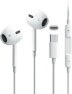 イヤホン TypeC 有線 クリア通話 イヤホンマイク 人間工学設計 絡み防止 遅延なし 重低音 リモコン付き …