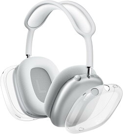 AirPods Max ケース AirPods Max用 カバー 透明 軽量 TPU素材 黄変を防ぐ イヤホン・ヘッドホン マックス 保護カバーケース薄型 キズ防止 落下防止 防塵 水洗い可能
