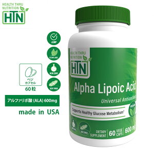 At@|_ (ALA) 600mg NON-GMO 60 6Zbg AJ \tgWFJvZ Tvg Tv NHi r^~ r^~Tvg N č USA