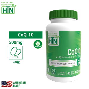 Hydrosolve CoQ-10 Q-Gel Mega 100mg 60 AJ \tgWFJvZ Tvg Tv NHi N č USA