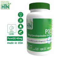 スッキリした毎日 PQQ PureQQ 40mg 120粒 Non-GMO アメリカ製 ピロロキノリンキノン ベジカプセル サプリ…