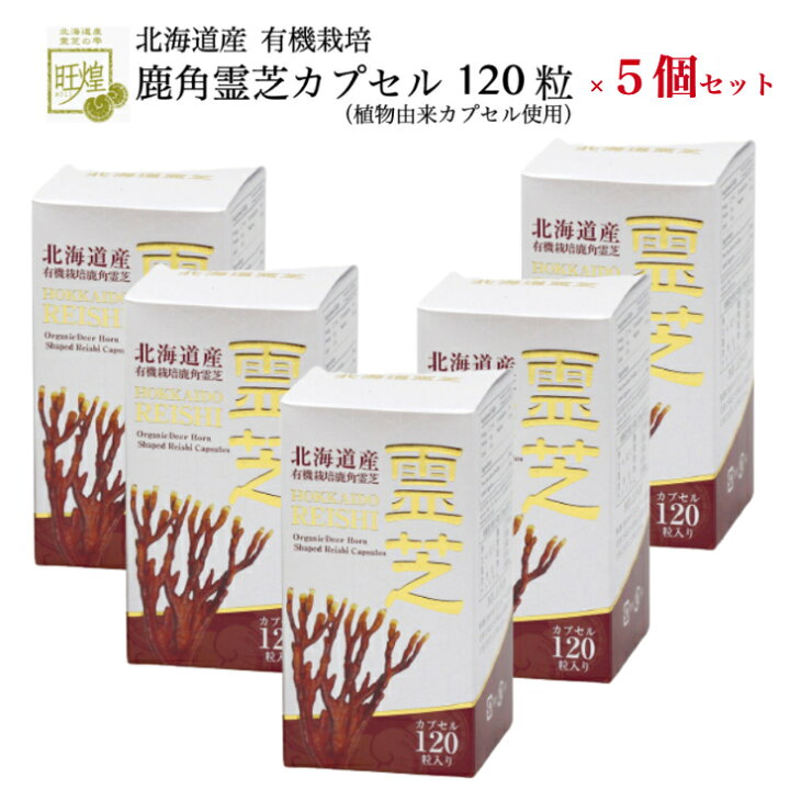 楽天市場】【最大2500円OFFクーポン配布中】霊芝 サプリ 120粒 5個 