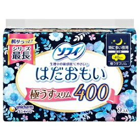 6個セット ソフィ はだおもい 極うすスリム 40cm 特に多い夜用 羽つき 9枚