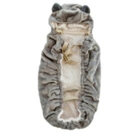 【Cieletlie シエルエトワー】／キャリアブランケット／GY（グレー）【BISQUE 株式会社ビスク】