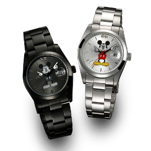 送料無料 3980円以上送料無料 即日出荷 ２個セット 88％以上節約 ディズニー世界限定腕時計ギミックアイミッキーブラック