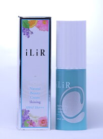 イリアール [iLiR] ナチュラルビューティークリームシャイニング 20g ラメ入りファンデーション UVクリーム SPF47 PA+++ シミ・シワ・しっかりカバー ラメ入りで立体効果 3DUP 毛穴の消しゴム 万能ファンデーション ポイント3倍 送料無料 マスク日焼け痕対策 定形外郵便