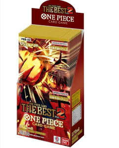 yJJ[gzo_C(BANDAI) ONE PIECEJ[hQ[ v~Au[X^[ ONE PIECE CARD THE BEST vol.2yPRB-02z (20BOX)