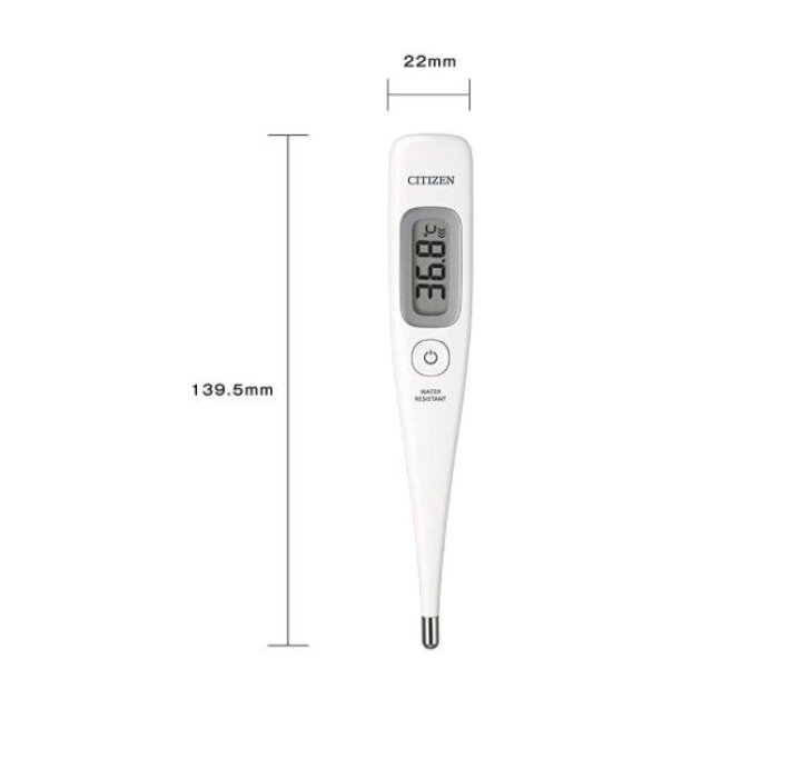 Buy Citizen electronic thermometer CTE507 (predictive/actual measurement  type) 1 piece set of 5 pieces from Japan - Buy authentic Plus exclusive  items from Japan