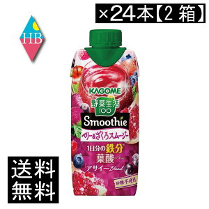 JS ؐ100 Smoothie x[X[W[ 330ml ×24{y2z