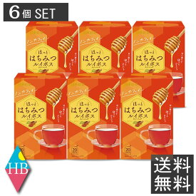 日東紅茶 はちみつルイボス ティーバッグ 20袋入り×6個セット【日東紅茶】送料無料