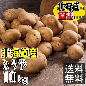 北海道産じゃがいも【特別栽培農作物】 とうや 10kg (Mサイズ)北海道 じゃがいも 特別栽培 安心 安全 イモ ジャガイモ