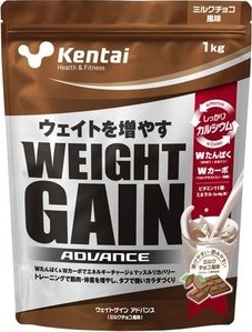 Kentai(ケンタイ) ウェイトゲインアドバンス ミルクチョコ風味(1kg)