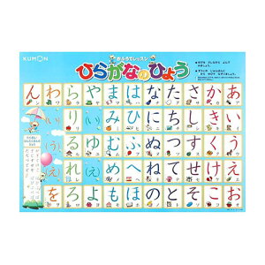 KUMON くもん おふろでレッスン ひらがなのひょう OL-21 2歳〜用 - くもん出版
