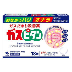 【第3類医薬品】 ガスピタンa 18錠 - 小林製薬 [整腸薬/腹部膨満感]