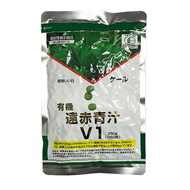 有機遠赤青汁 V1 袋タイプ 1250粒 [機能性表示食品] - 遠赤青汁