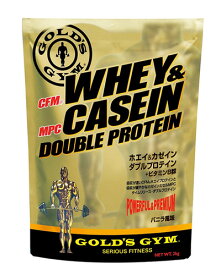 ゴールドジム ホエイ＆カゼインダブル プロテイン 900g - THINKフィットネス [GOLD'SGYM/ホエイプロテイン]