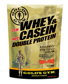 ゴールドジム ホエイ＆カゼインダブル プロテイン 2kg - THINKフィットネス [GOLD'SGYM/ホエイプロテイン]