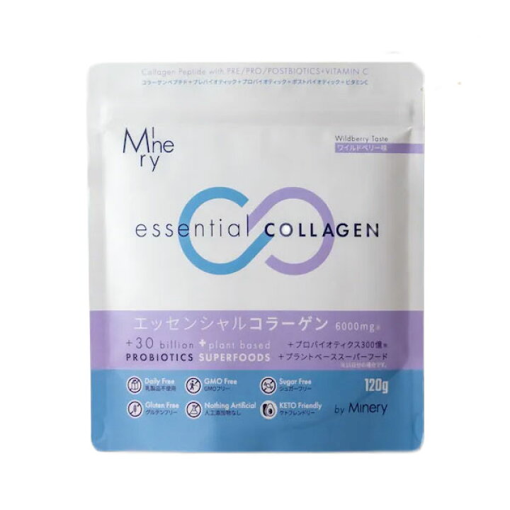 楽天市場】ミネリー エッセンシャル コラーゲン 120g - インユー 