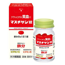 【第2類医薬品】 マスチゲン錠 30錠 - 日本臓器製薬 [貧血用薬]