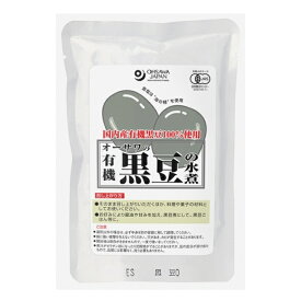 オーサワの有機黒豆の水煮 230g - オーサワジャパン