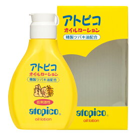 アトピコ オイルローション 乳液 120ml - 大島椿