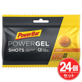 パワースポーツ PowerBar パワーバー パワージェル ショッツ オレンジ 24個セット - パワースポーツ