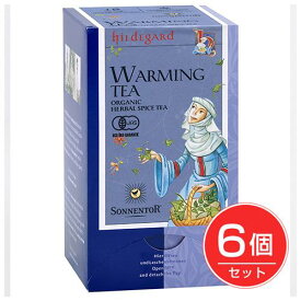 ゾネントア Sonnentor ヒルデガルト あたためるお茶 1.3g×18袋×6個セット - おもちゃ箱 ※賞味期限2026年2月28日まで [ハーブティー]