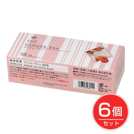 麻布紅茶 ジンジャーティ 25TB×6個セット - 麻布タカノ