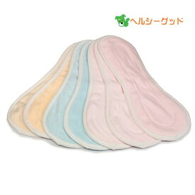 ふわふわ吸水パッド 7枚（3色）セット - 渡嘉毛織