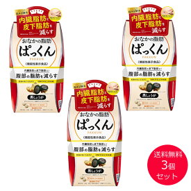 3個セット [ スベルティ おなかの脂肪ぱっくん 黒しょうが 150粒 ] ブラックジンジャー 内臓脂肪 皮下脂肪 サプリメント ダイエット 健康食品 パックン SVELTY すべるてぃ 脂肪 ゆうパケット 4580632120018