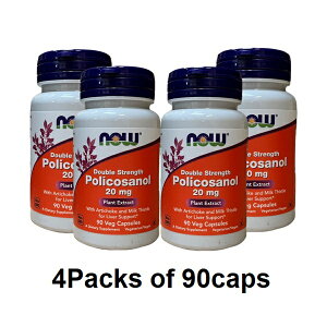 yziEt[Y |RTm[ 90 4{Zbg NOW Policosanol 20mg 90capsPack of 4